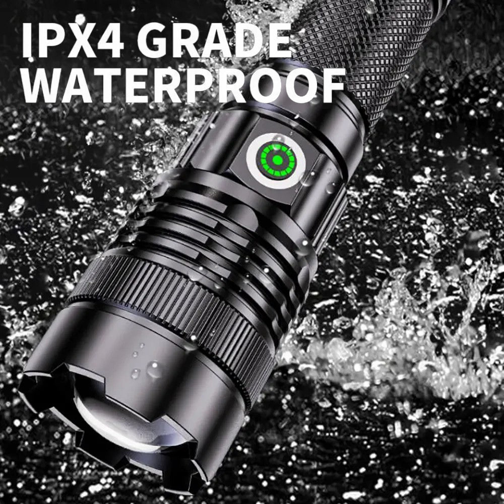 A56 Zoomable Flashlights Waterproof Handheld Rechargeable LED Tactical Flash Light A56 Zoomable Flashlights Waterproof Handheld Rechargeable LED Tactical Flash Light